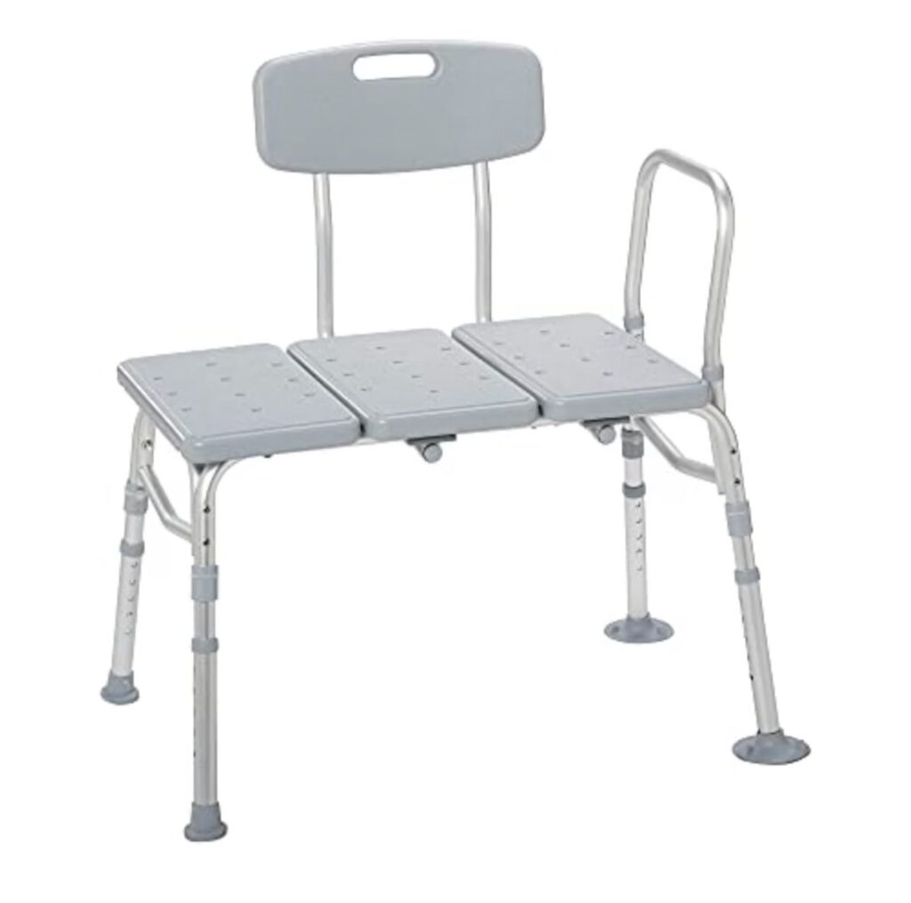 Drive Medical 12011KD-1 tub transfer bench