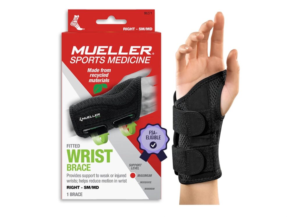 Mueller Green fitted wrist brace
