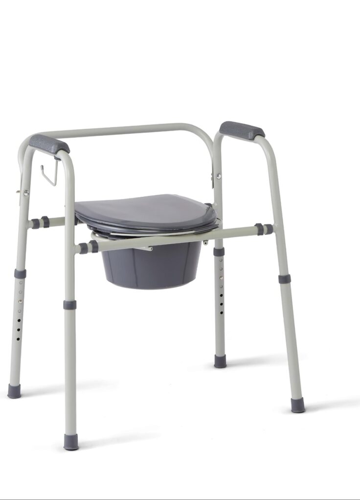 Medline Guardian MDS89664 bedside commode