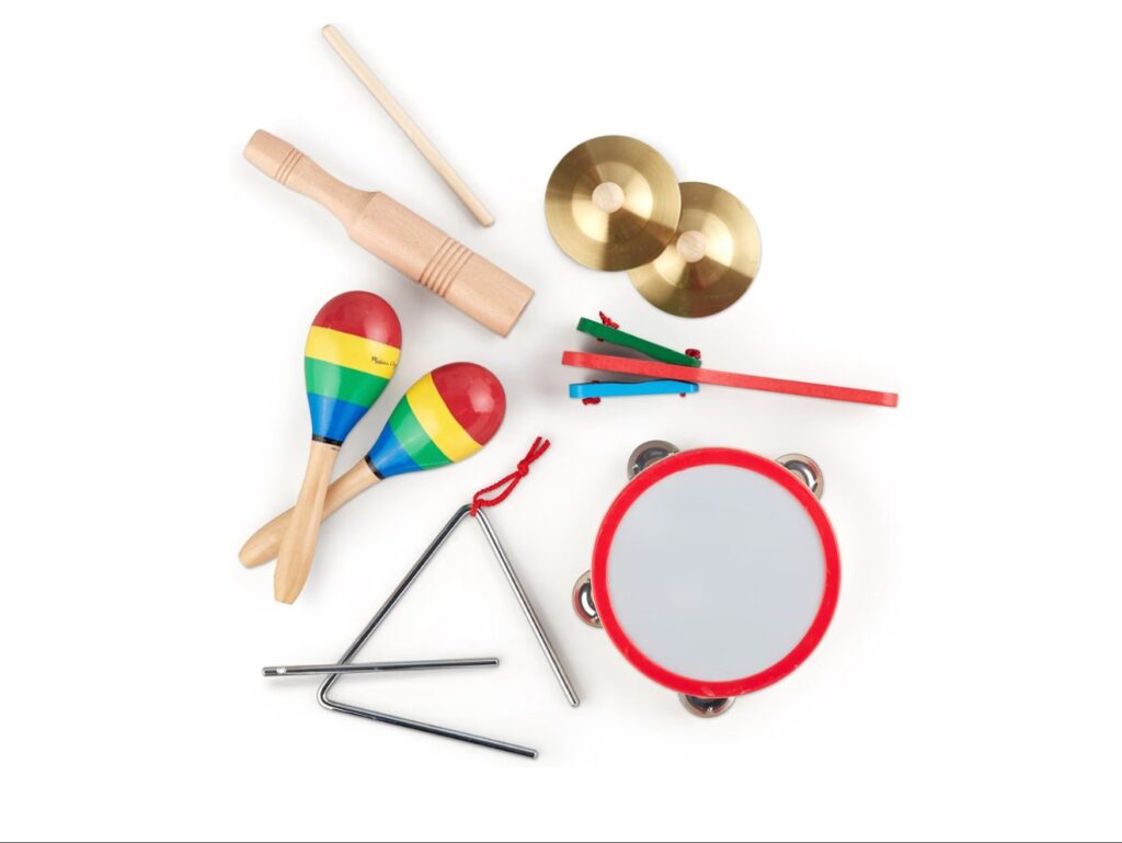 Melissa and Doug band-in-a-box instruments