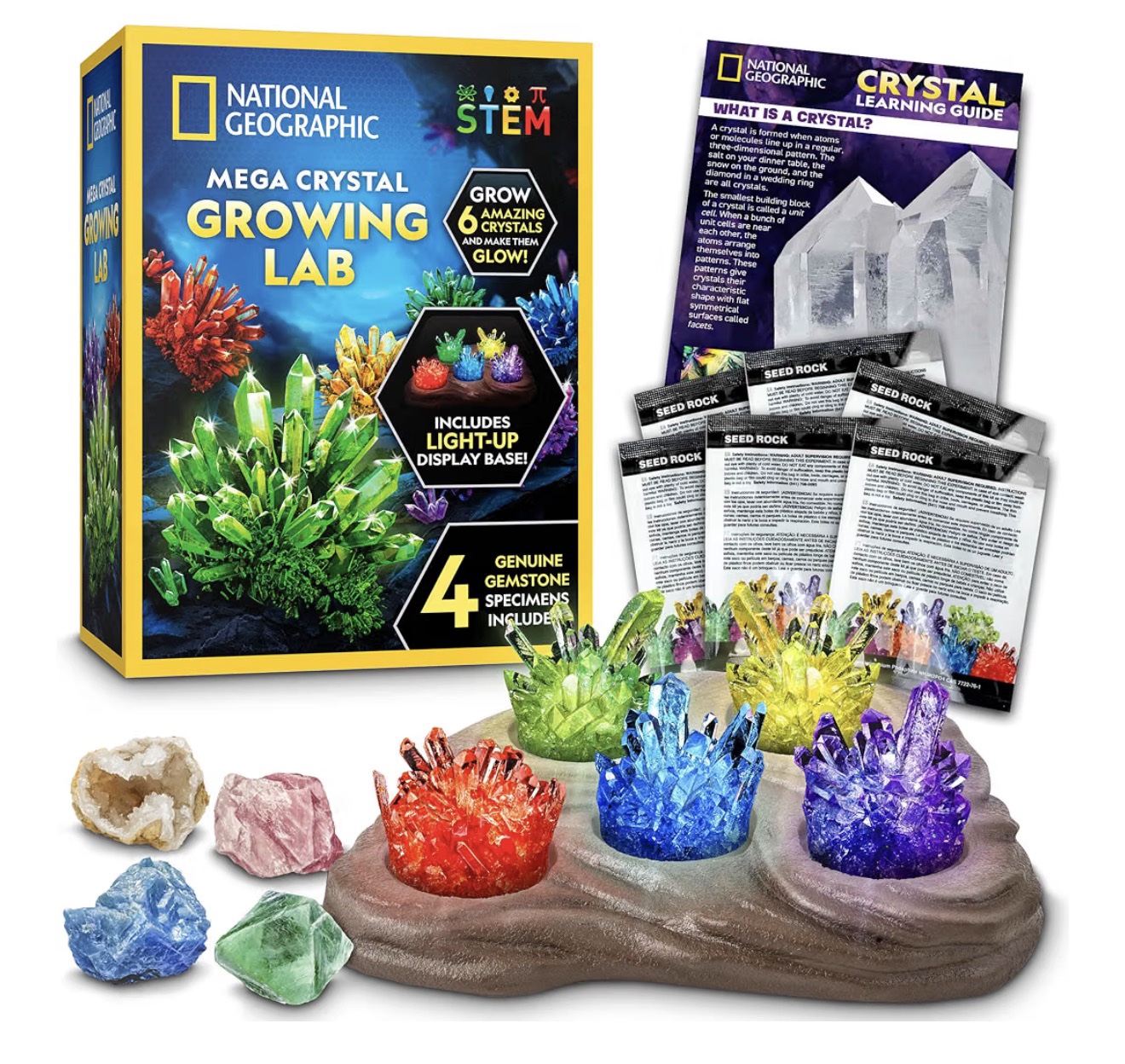 National Geographic mega crystal growing lab