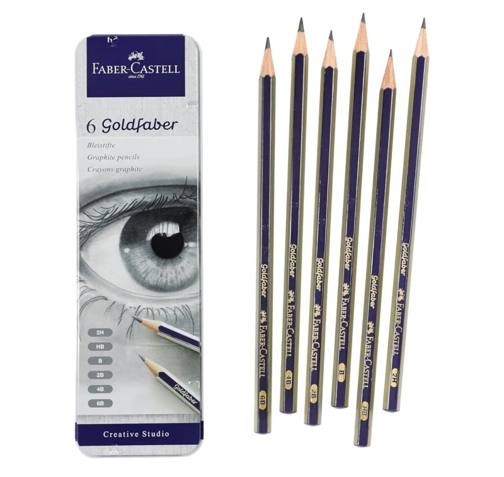 Faber-Castell graphite sketch pencil set